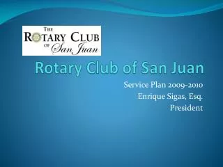 Rotary Club of San Juan