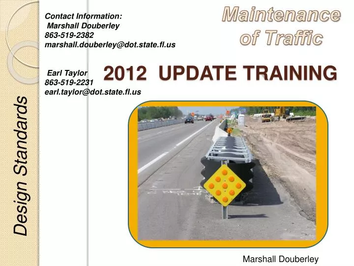 2012 update training