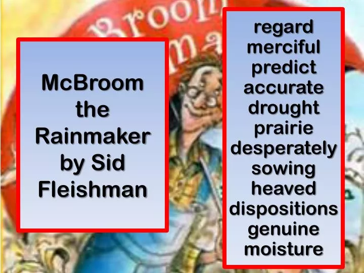 mcbroom the rainmaker by sid fleishman