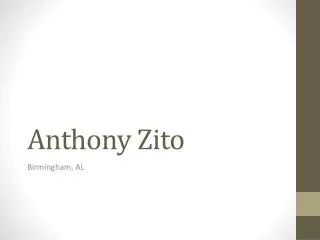 Anthony Zito