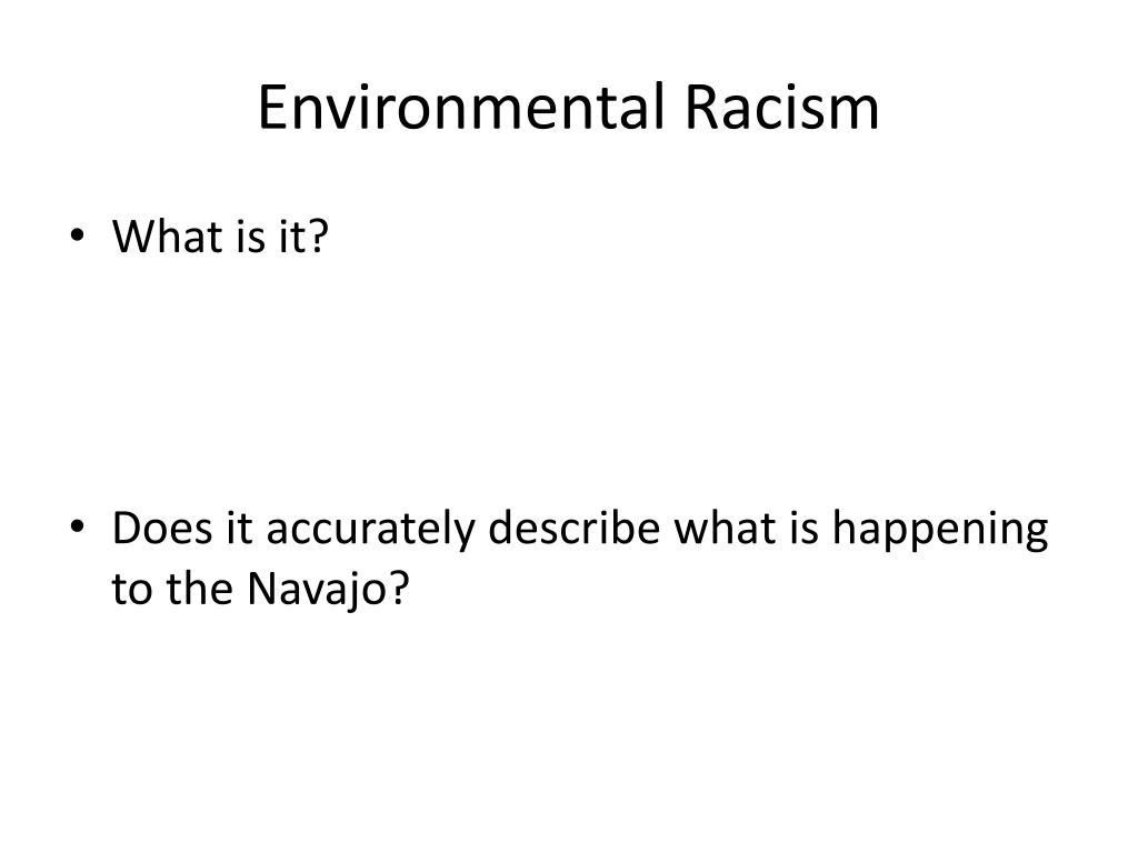 PPT - Environmental Racism PowerPoint Presentation, free download - ID ...