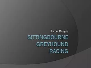 Sittingbourne greyhound racing