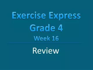 review