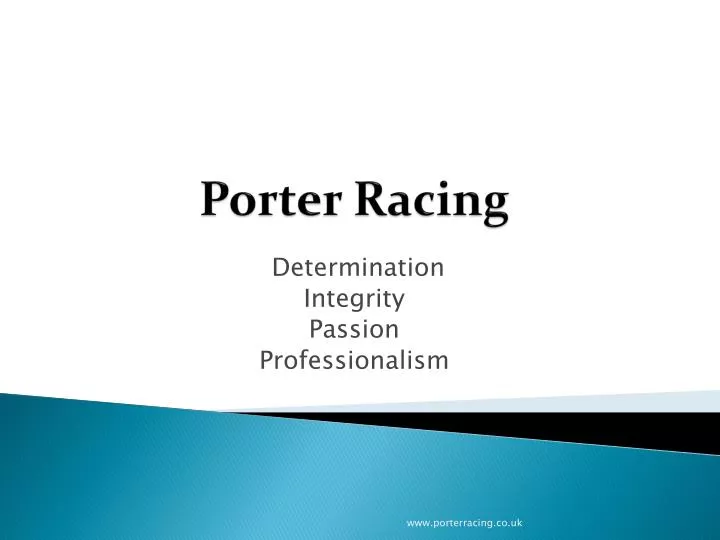 porter racing