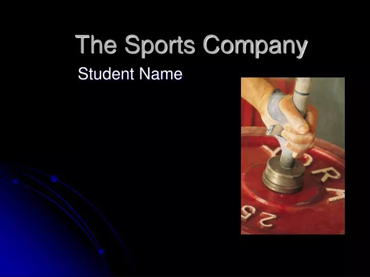 the sports company