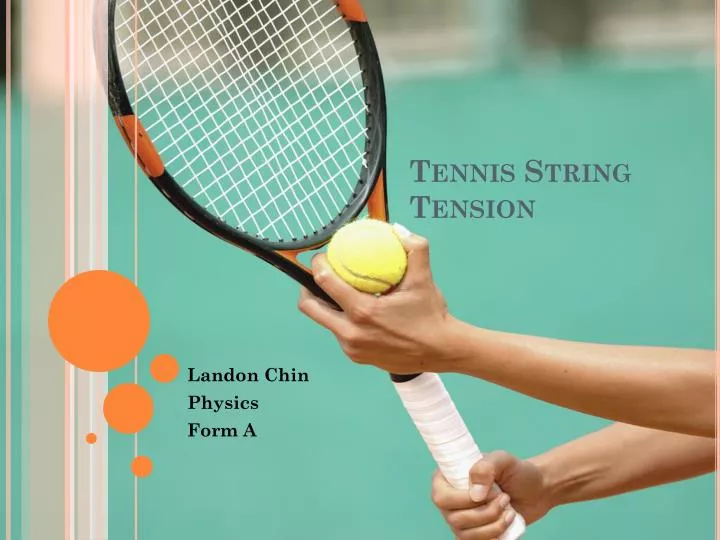 tennis string tension
