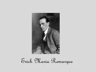 erich maria remarque