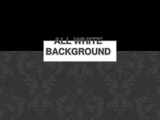 All White Background