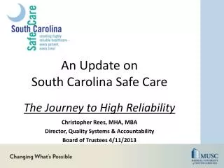 An Update on South Carolina Safe Care