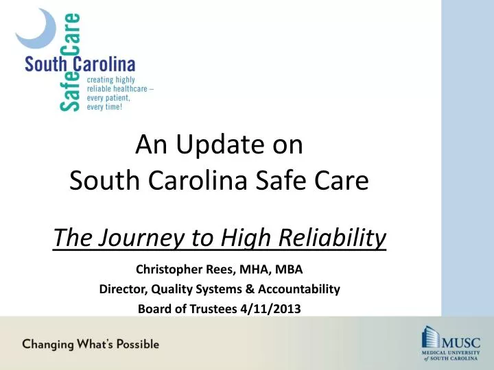 an update on south carolina safe care