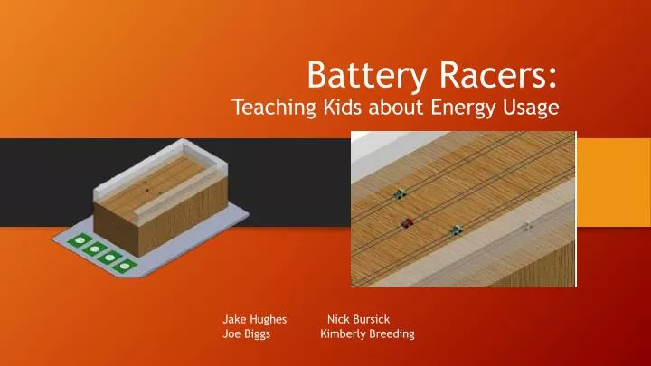 battery racers teaching kids about energy usage