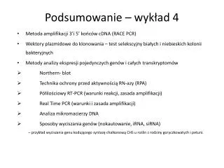 podsumowanie wyk ad 4
