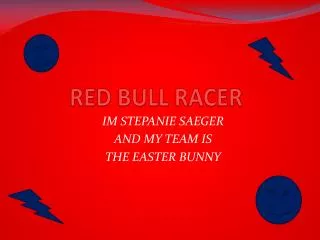 RED BULL RACER