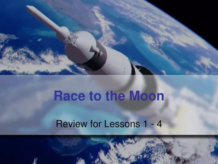 race to the moon