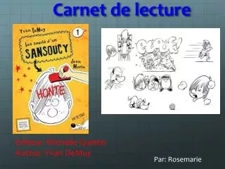 carnet de lecture