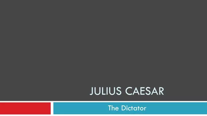 julius caesar