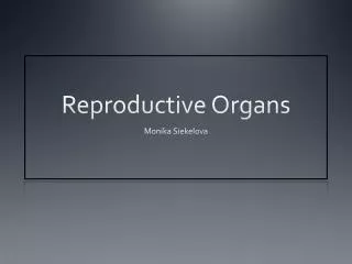 Reproductive Organs