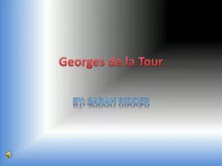 Georges de la Tour