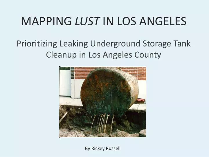 mapping lust in los angeles