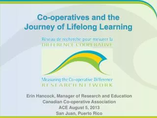 Co-operatives and the Journey of Lifelong Learning
