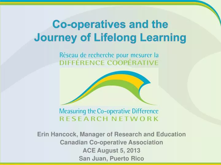 co operatives and the journey of lifelong learning