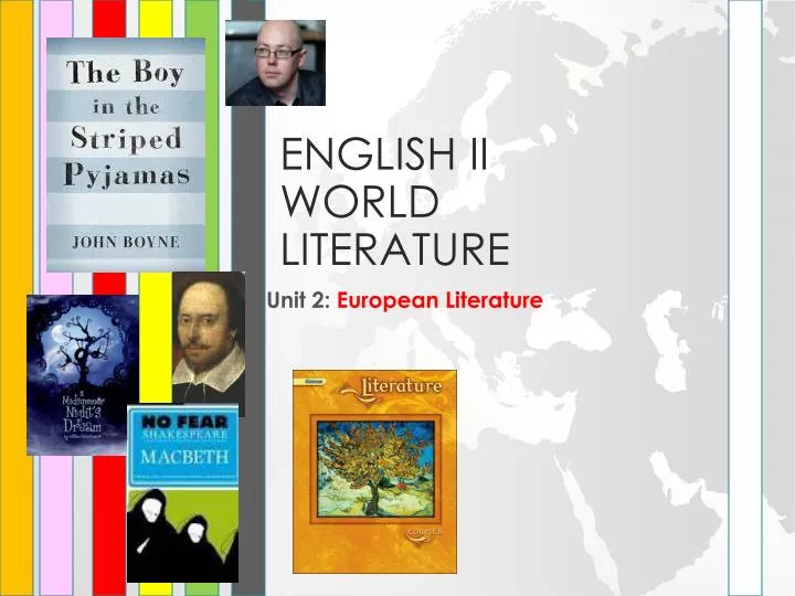 english ii world literature