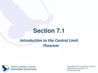 Section 7.1