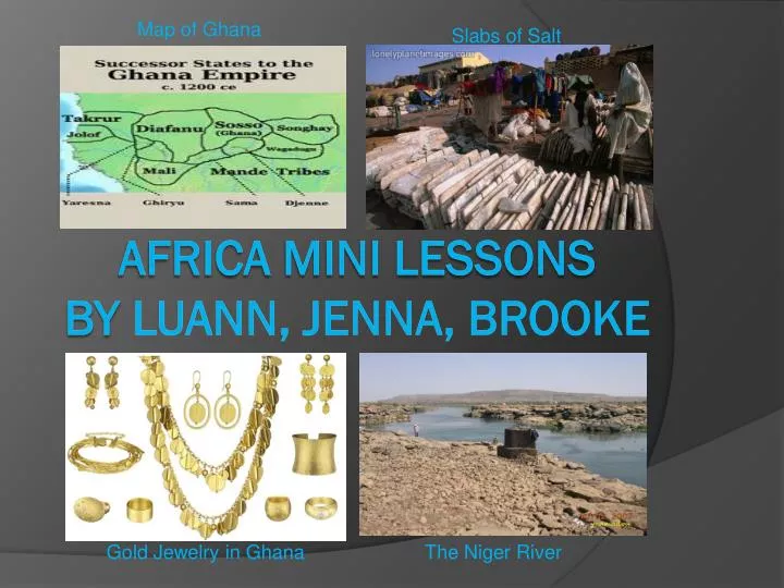 africa mini lessons by luann jenna brooke
