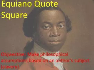 Equiano Quote Square