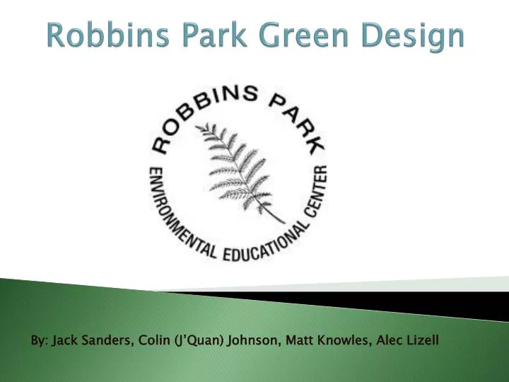 robbins park green design