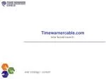 Timewarnercable new brand launch - slide 1