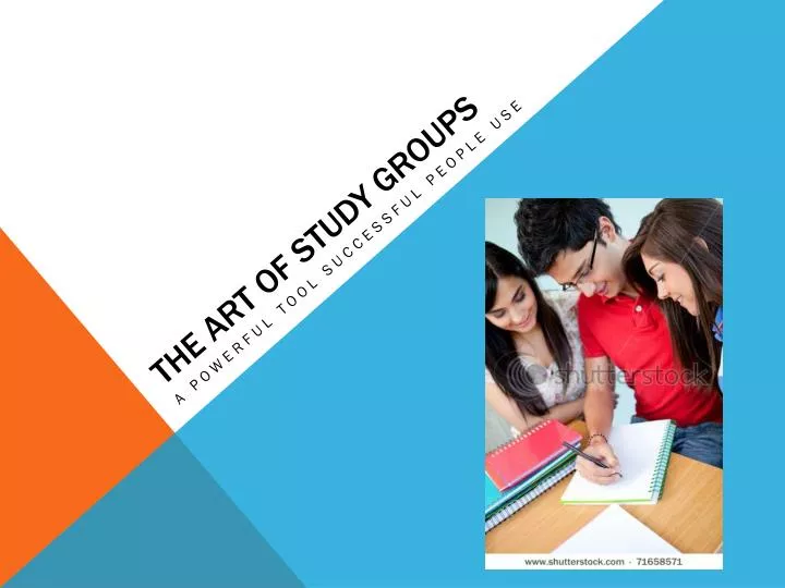 the art of study groups