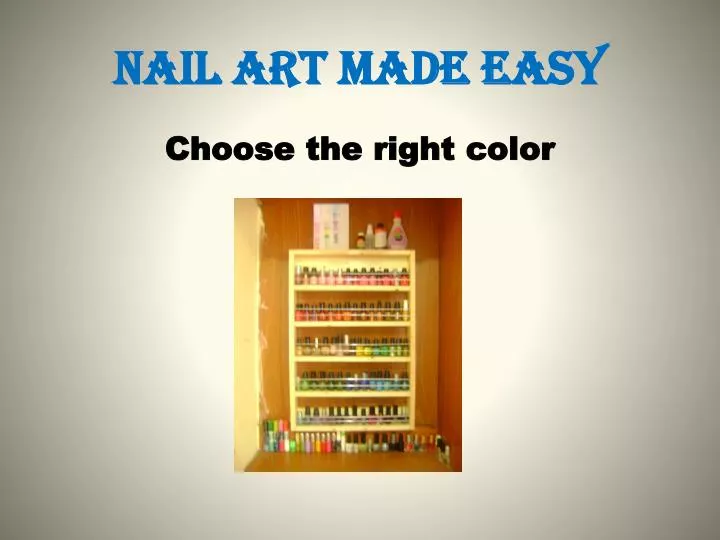 nail art made easy