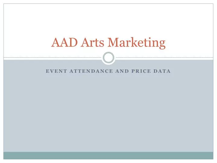 aad arts marketing