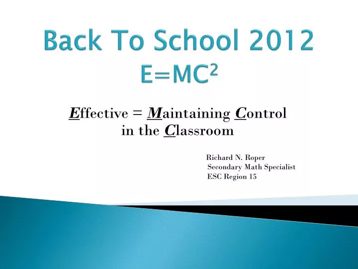 back to school 2012 e mc 2