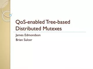 QoS -enabled Tree-based Distributed Mutexes