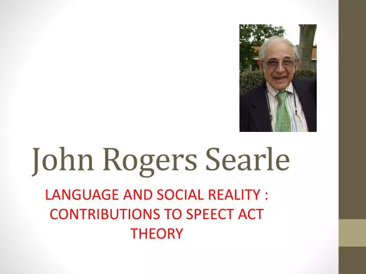 john rogers searle