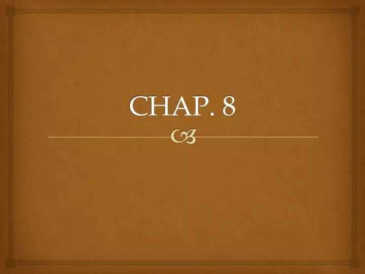 chap 8