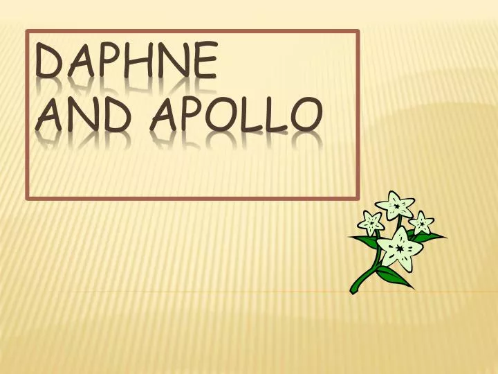 daphne and apollo