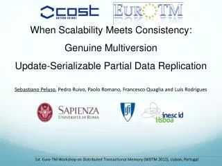 When Scalability Meets Consistency: Genuine Multiversion