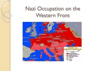 Nazi Occupation on the Western Front