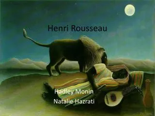 henri rousseau
