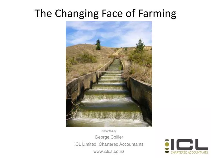 the changing face of farming