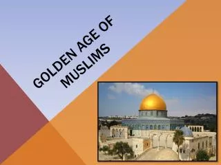 Golden Age of Muslims