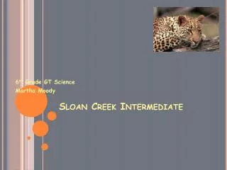 Sloan Creek Intermediate