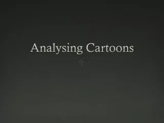 Analysing Cartoons