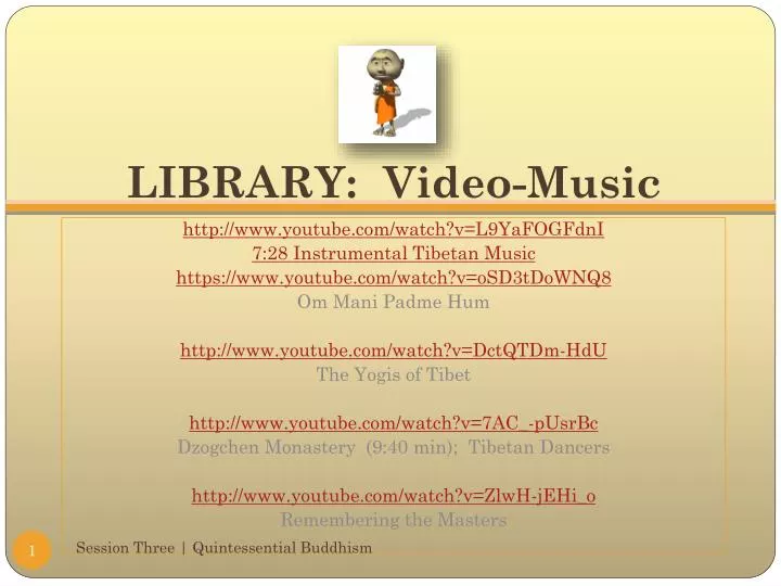 library video music