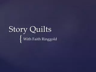Story Quilts