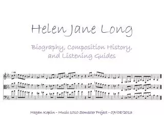 Helen Jane Long