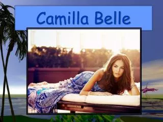 Camilla Belle